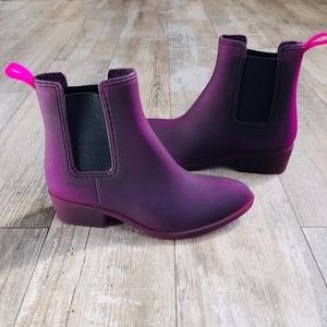 Jeffrey Campbell Havana Last Pink/Purple Rainboots